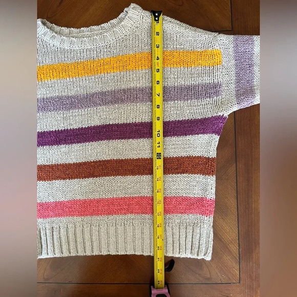 Lou & Grey for LOFT | Striped Crewneck Sweater | Size Medium - Picture 8 of 9